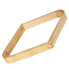 Deluxe Wooden 9 Ball Diamond Rack Holder Billiard Pool Table Accessory