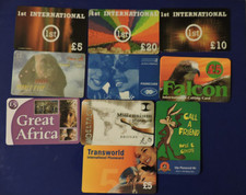 Assorted phonecards - 10, uk
