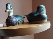 pr decoy ducks 10 inch wood hand carved Ontario Tom Braham Smiths Falls Canada