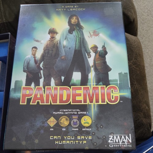 Pandemic board game man by - pandemic, z-man