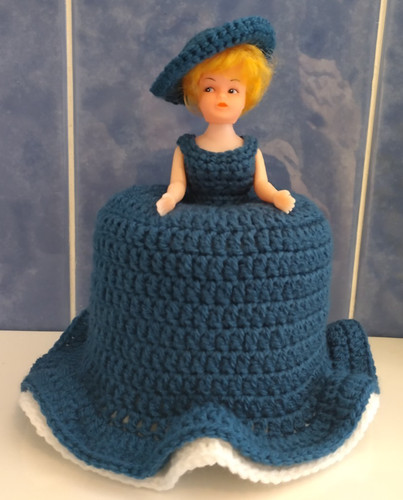 Handmade crochet vintage dress - handmade,