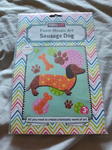Hobbycraft foam mosaic art - foam,