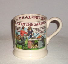 Emma Bridgewater A Year In The Country 1/2 Pint Coffee Mug in Ivory & Multi