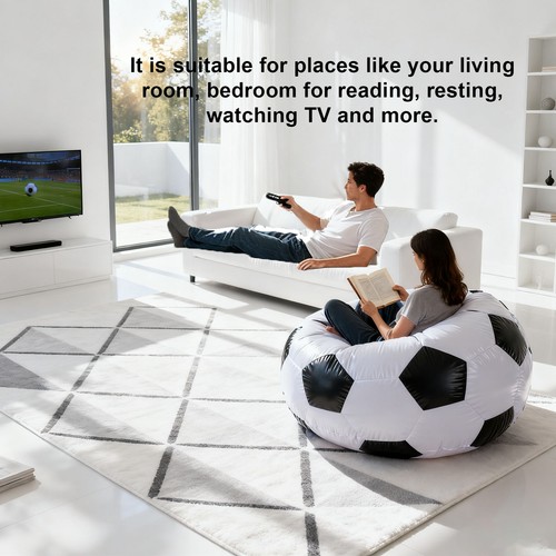 Inflatable soccer ball - inflatable, chair