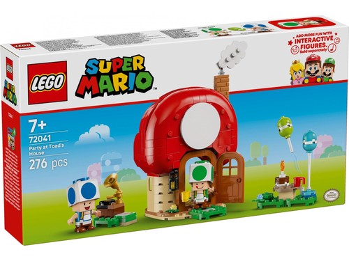 Lego 72041 party toad - party, toad's