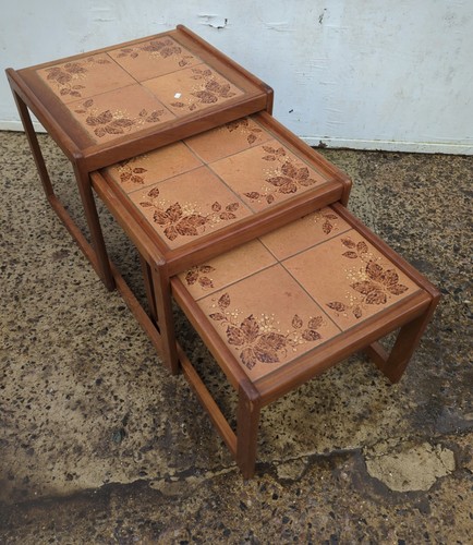 Vintage nest tables - vintage,