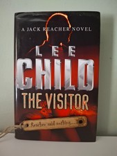 THE VISITOR Lee Child 1st edition 2000 Hardcover Jack Reacher VGC plus Bookmark