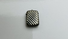 Silver Plated Ribbed Vesta
