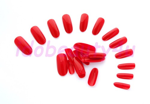 Loose false nail round tips - loose,