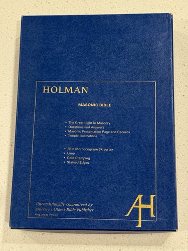 Vintage 1968 holman masonic - 1968,