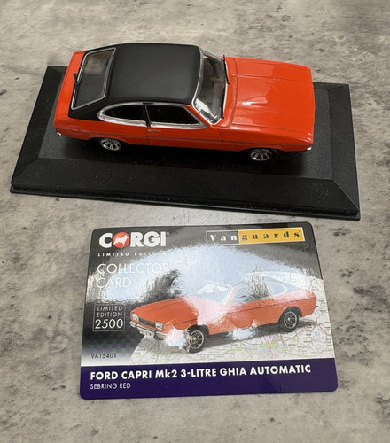Corgi vanguards ford - vanguards, capri