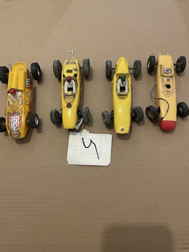 Four vintage yellow model - four,