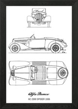 BNW Alfa Romeo 6C 2300 Spi