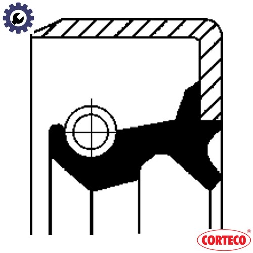 Shaft seal differential - shaft,