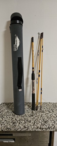 Mountain cork rod case eagle - mountain, w/eagle