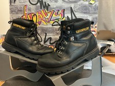 CAT Caterpillar Leather black