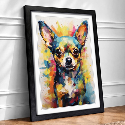 Chihuahua action framed - no.4,