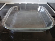 Clear Glass Square Baking Dish