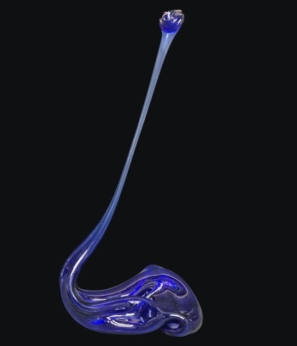 Vintage hand blown cobalt blue - vintage,