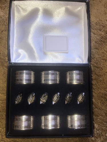 Set vintage silver plated - 6,