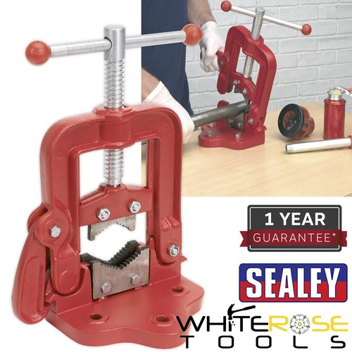 Sealey pipe vice 85mm bench - sealey,