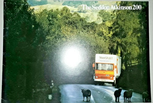 Seddon atkinson 200 - 200, brochure