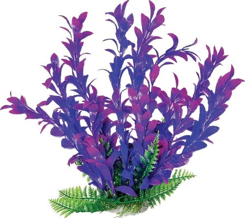 Hygro faux aquarium plant - aquarium, 9in