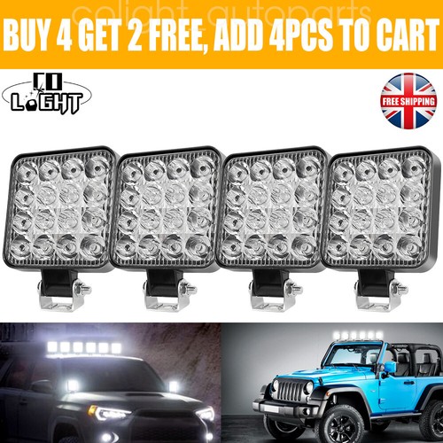 Led work light bar - light, flood