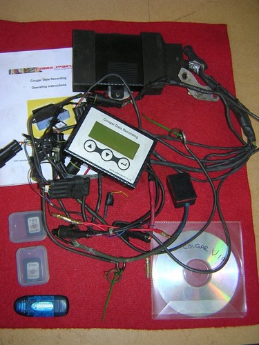 Cougar data logger - data, complete