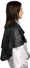 Professional Hairdressing Black Reusable Shampoo Cape - Waterproof