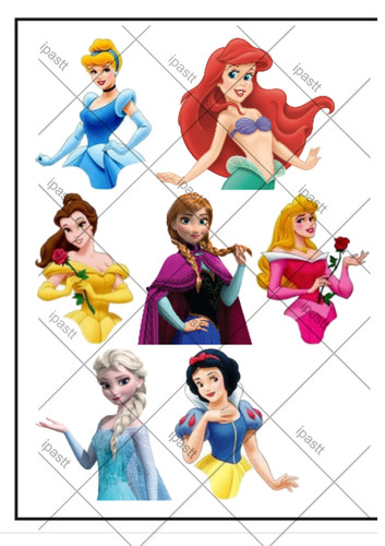 Disney princesses half - 7, body