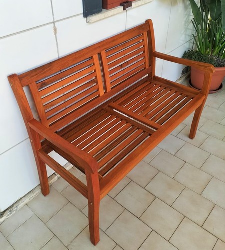 Seater garden bench - garden,