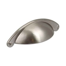 Shaker Oval Cup Brushed Nickel