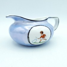 Antique milk jug lusterware