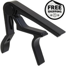 Acoustic Electric Guitar Quick Clamp Capo Ukulele Banjo Folk Mandolin Capotasto