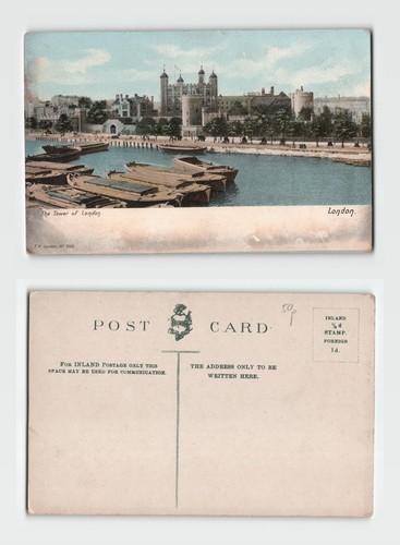 Vintage postcard the tower - vintage, of