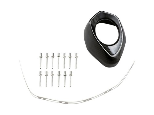 Akrapovic carbon fibre end cap - fibre,