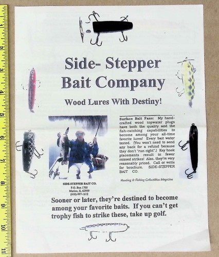 Vintage side stepper bait - vintage, side-stepper