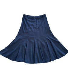 Dressbarn Navy Blue Flared