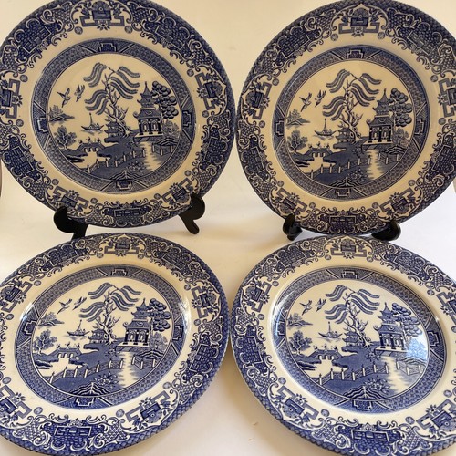 Old willow blue white - x,