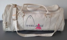 Head Vintage Gym Bag Holdall Travel White Pink Monte Carlo