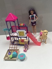Barbie playground playset with