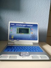 VTech Challenger Laptop, Blue, Kids Laptop with Vocabulary, Maths- PRE-OWNED