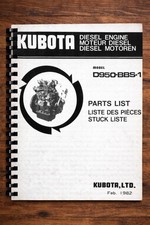 KUBOTA D950 BBS 1 SPARE PARTS