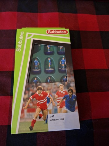 Subbuteo ref 743 arsenal - ref,