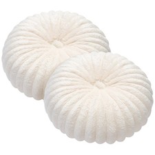 2pc 13.8"Velvet Pumpkin