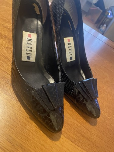 Ravel leather ladies shoes - leather,