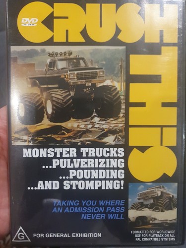 Crush this dvd rare monster - crush,