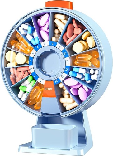 Pill organizer daily - organizer, box