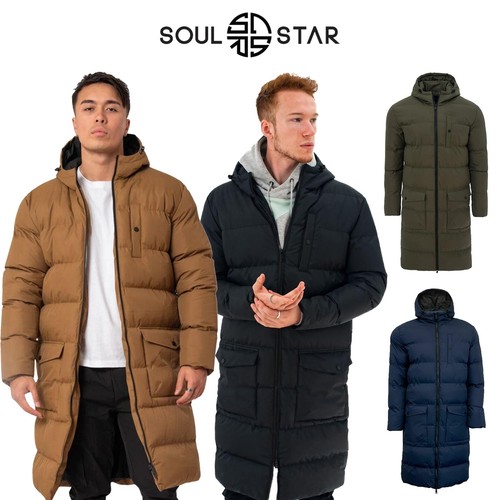 Soulstar mens banana coat - banana,